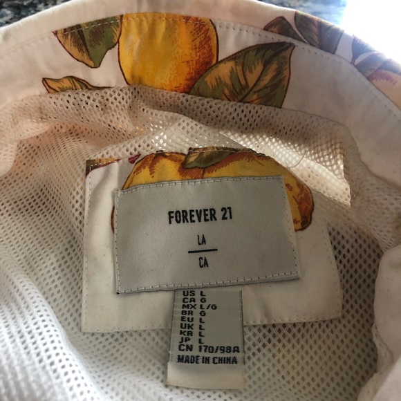 Lemon pattern white jacket - Picture 4 of 5